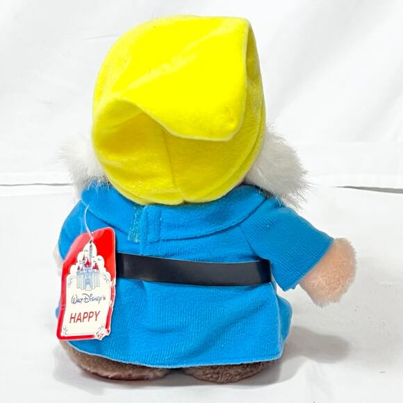 Vintage Disney World Seven Dwarfs Plushie Complete Set of 7 With Tags Snow White - Picture 9 of 15